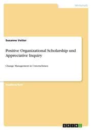 Cover von Positive Organizational Scholarship und Appreciative Inquiry