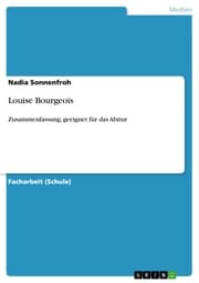 Cover von Louise Bourgeois