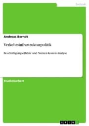 Cover von Verkehrsinfrastrukturpolitik
