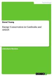 Cover von Energy Conservation in Cambodia and ASEAN