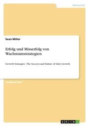 Cover von Erfolg und Misserfolg von Wachstumsstrategien