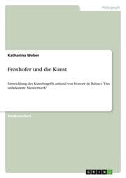 Cover von Frenhofer und die Kunst