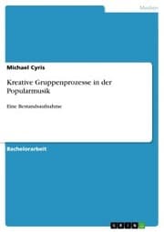 Cover von Kreative Gruppenprozesse in der Popularmusik