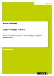 Cover von Dynamisierte Räume