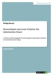 Cover von Deutschland und seine Vorliebe für italienisches Essen