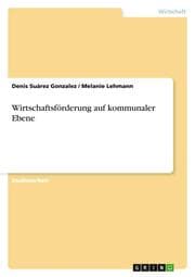 Cover von Wirtschaftsförderung auf kommunaler Ebene