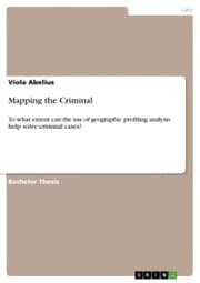 Cover von Mapping the Criminal