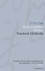 Cover von Sämtliche Werke, Briefe und Dokumente. Band 1