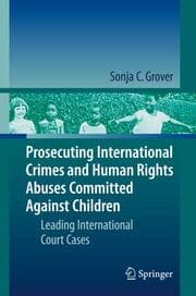 Cover von Prosecuting International Crimes Committed Against Children