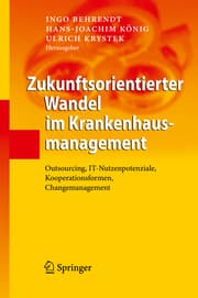 Cover von Zukunftsorientierter Wandel im Krankenhausmanagement