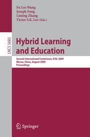 Cover von Hybrid Learning and Education