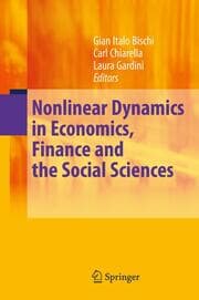 Cover von Nonlinear Dynamics in Economics, Finance and Social Sciences
