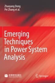 Cover von Emerging Techniques in Power System Analysis