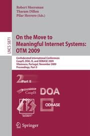 Cover von On the Move to Meaningful Internet Systems: OTM 2009