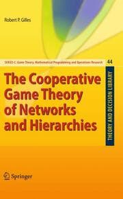 Cover von The Cooperative Game Theory of Networks and Hierarchies