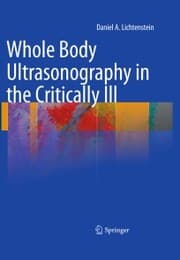 Cover von Whole Body Ultrasonography in the Critically Ill