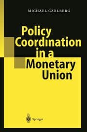 Cover von Policy Coordination in a Monetary Union