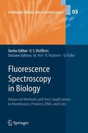 Cover von Fluorescence Spectroscopy in Biology