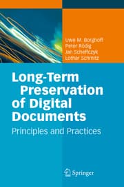 Cover von Long-Term Preservation of Digital Documents