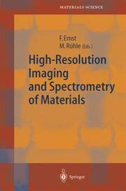 Cover von High-Resolution Imaging and Spectrometry of Materials