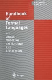 Cover von Handbook of Formal Languages