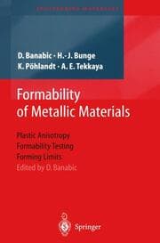 Cover von Formability of Metallic Materials