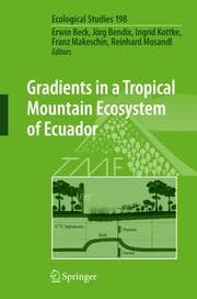 Cover von Gradients in a Tropical Mountain Ecosystem of Ecuador