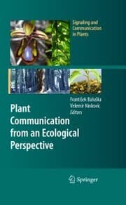 Cover von Plant Communication from an Ecological Perspective