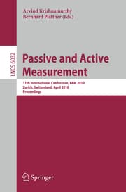 Cover von Passive and Active Measurement