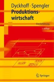 Cover von Produktionswirtschaft