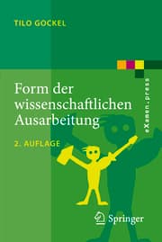 Cover von Form der wissenschaftlichen Ausarbeitung
