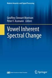 Cover von Vowel Inherent Spectral Change