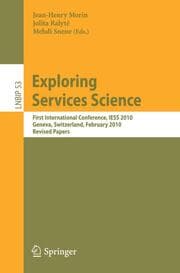 Cover von Exploring Services Science