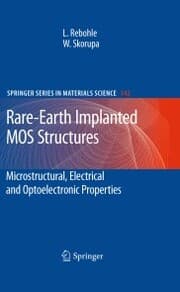 Cover von Rare-Earth Implanted MOS Devices for Silicon Photonics