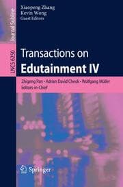 Cover von Transactions on Edutainment 4