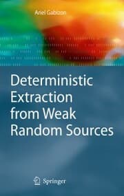 Cover von Deterministic Extraction from Weak Random Sources