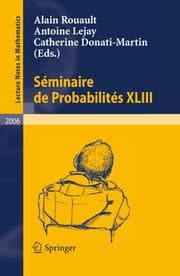 Cover von Seminaire de Probabilites XLIII