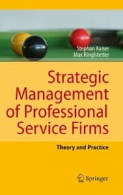Cover von Strategic Management of Professional Service Firms