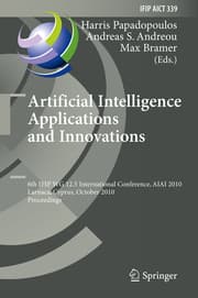 Cover von Artificial Intelligence Applications and Innovations