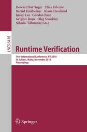 Cover von Runtime Verification
