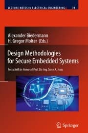 Cover von Design Methodologies for Secure Embedded Systems