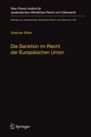 Cover von Die Sanktion im Recht der Europäischen Union
