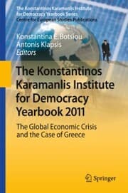 Cover von The Konstantinos Karamanlis Institute for Democracy Yearbook 2011