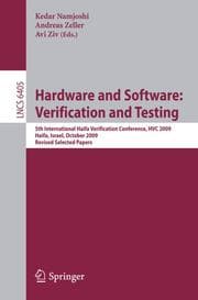 Cover von Hardware and Software: Verification and Testing