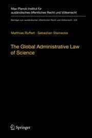 Cover von The Global Administrative Law of Science