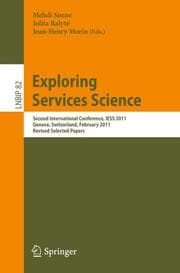 Cover von Exploring Services Science