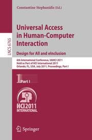 Cover von Universal Access in Human-Computer Interaction.Design for All and eInclusion