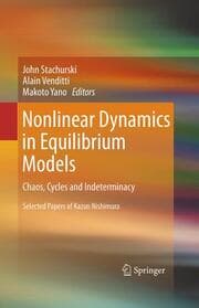 Cover von Nonlinear Dynamics in Equilibrium Models