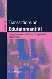 Cover von Transactions on Edutainment VI