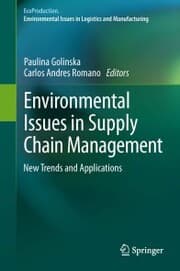 Cover von Environmental Issues in Supply Chain Management